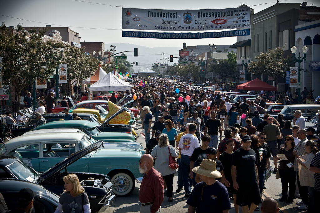 Car Show Downtown Covina CA