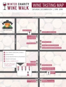 CDMA 2018 Winter Wine Walk Location Map