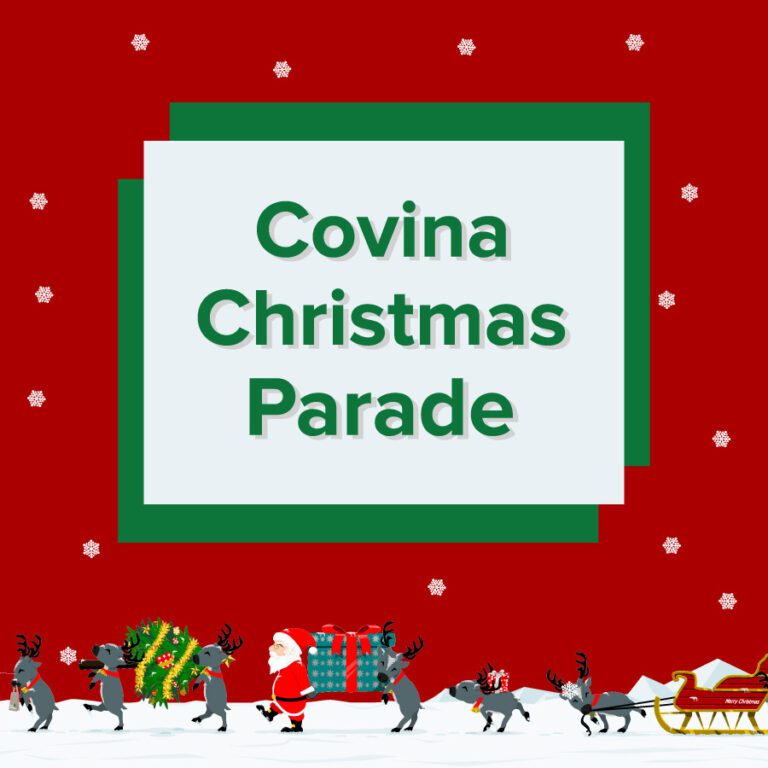 Christmas Parade Downtown Covina CA